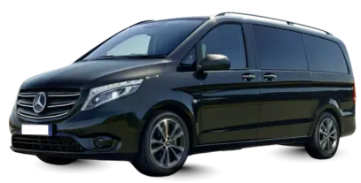 Mercedes Vito executive 8 seater taxi for premium airport travel