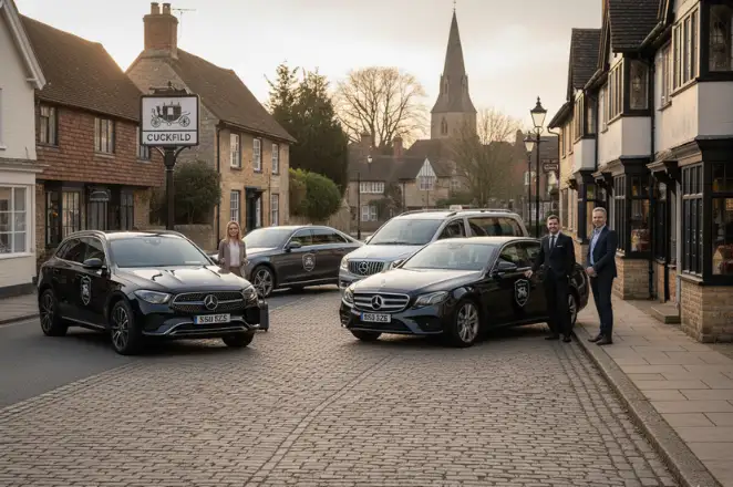 Modern and comfortable taxi vehicles for passengers