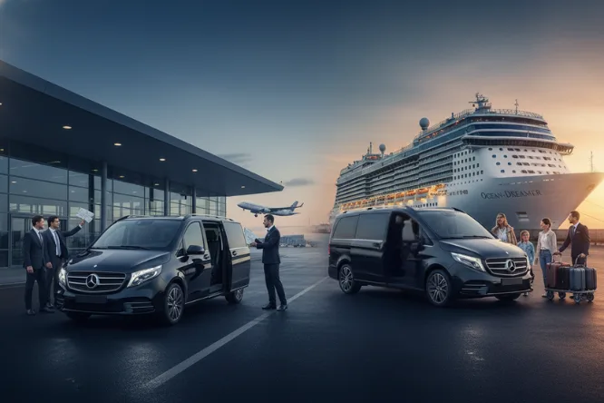 Reliable airport and cruise transfer taxi service