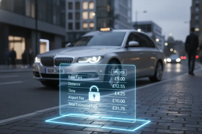 Transparent taxi pricing with no hidden fees