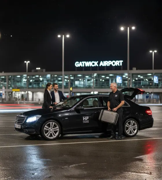 Reliable taxi service in Sayers Common for local and airport travel