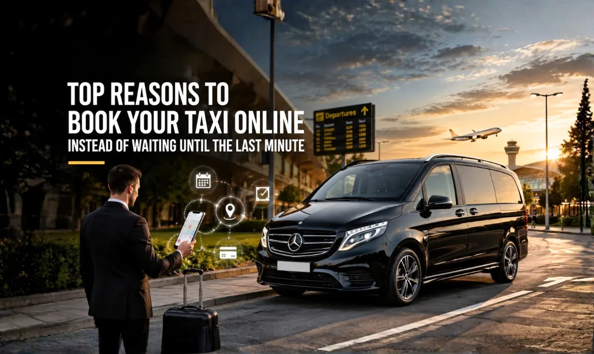 Customer booking an airport taxi online with HP Taxis in Haywards Heath